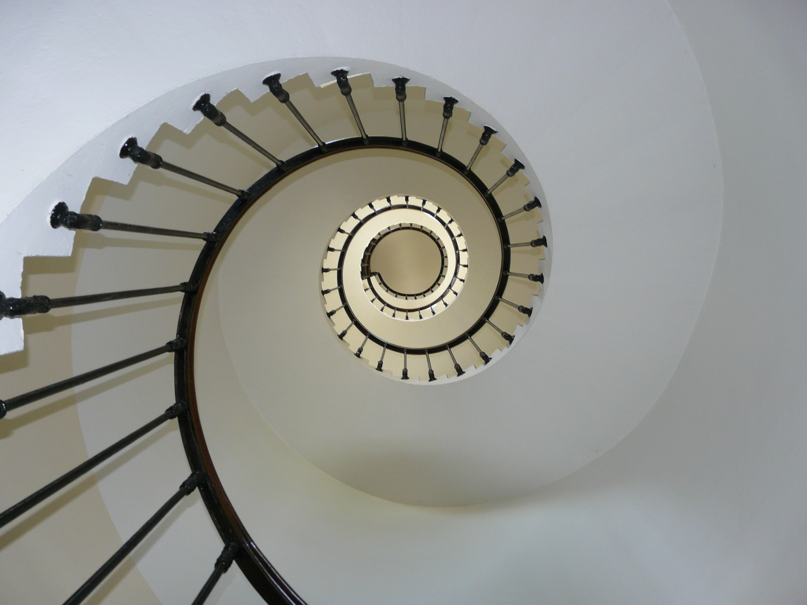 Snail Staircase in a Lighthouse